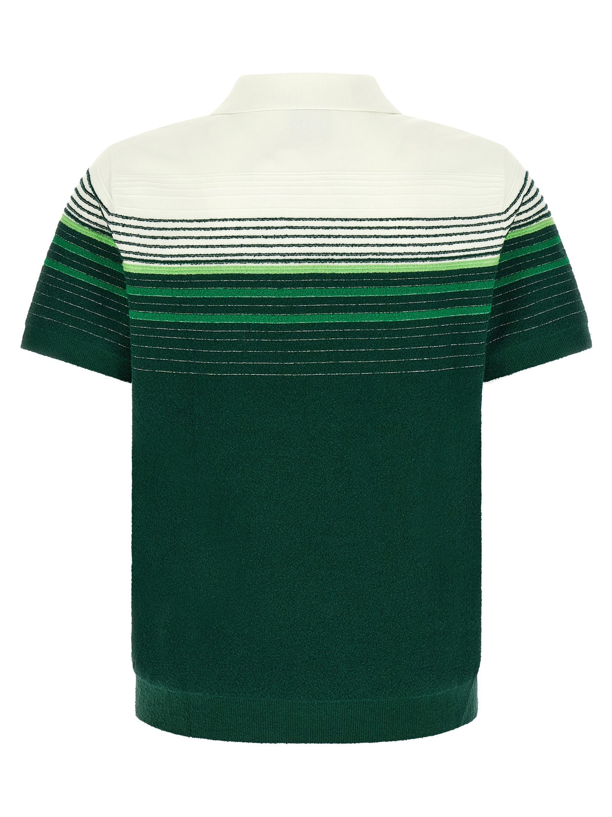 CASABLANCA - 'Bouclé Stripes' polo shirt