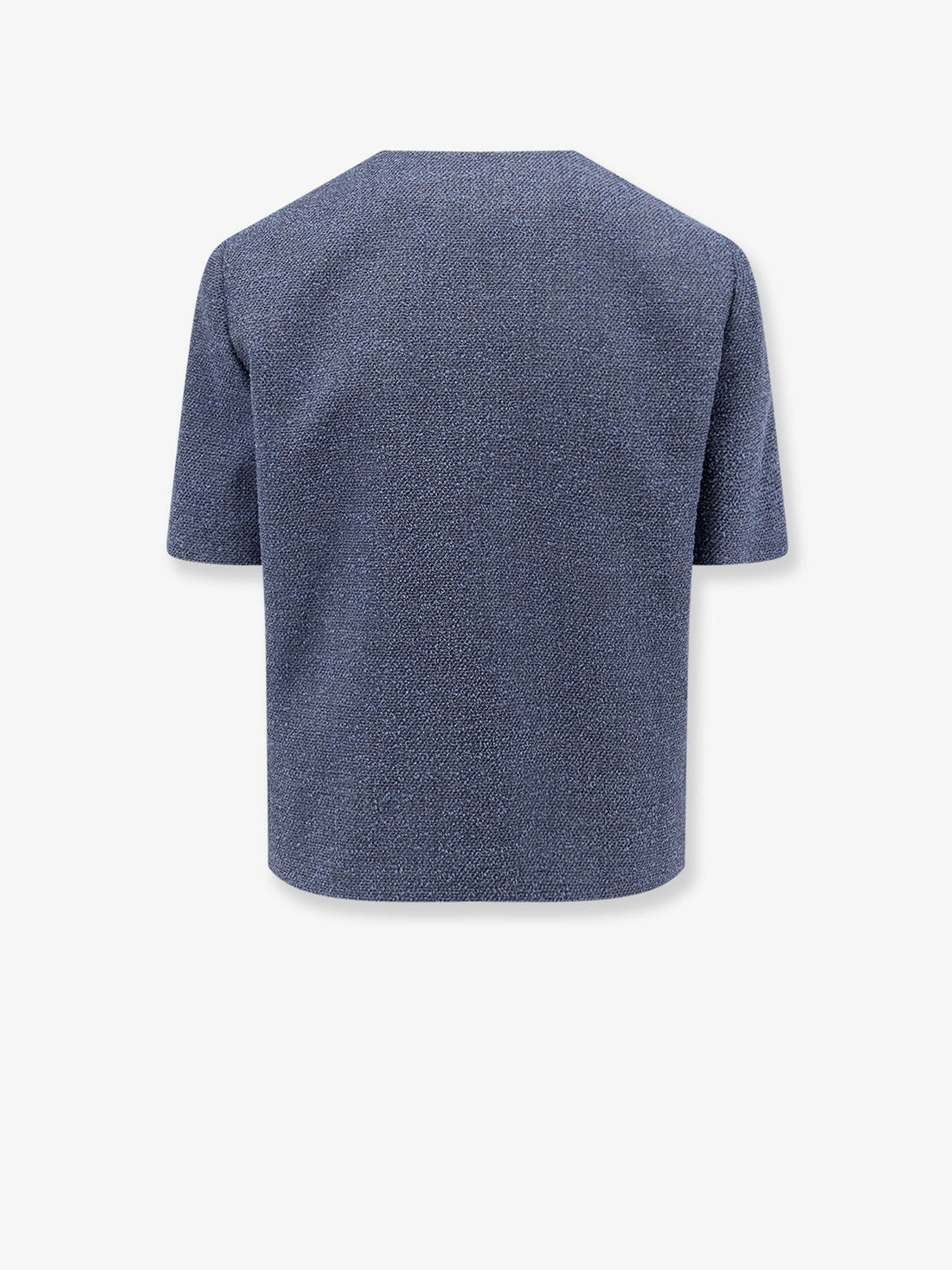 Bouclé virgin wool blend blazer