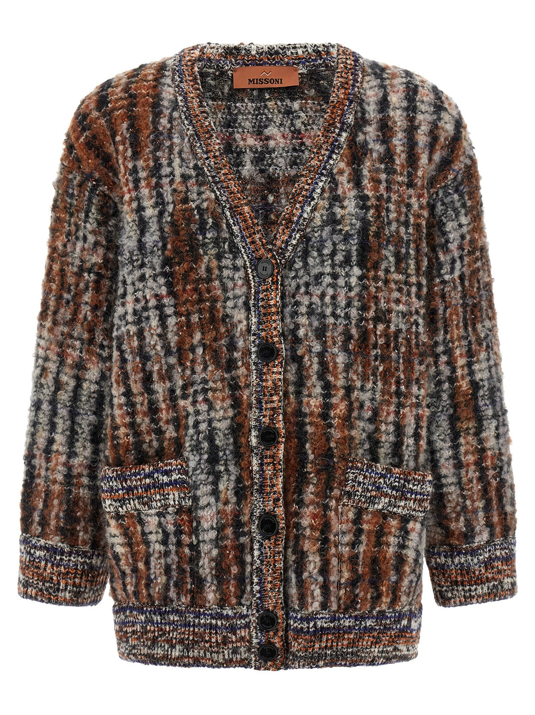 Missoni - Bouclé wool cardigan MULTICOLOR 38 IT