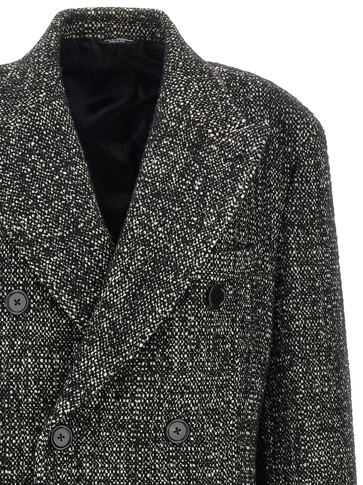 Dolce & Gabbana - Bouclé wool coat