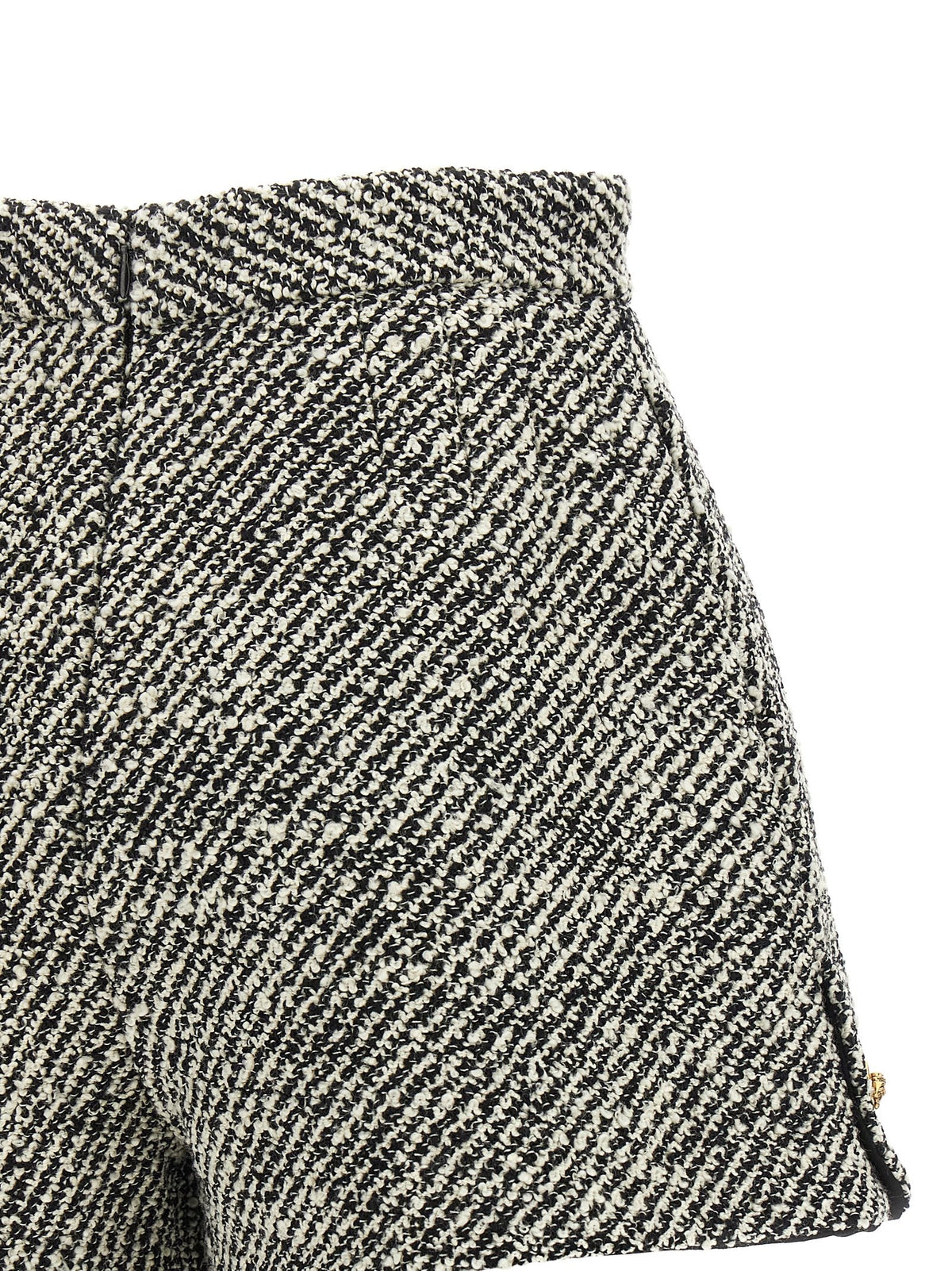 Versace - Bouclé wool shorts