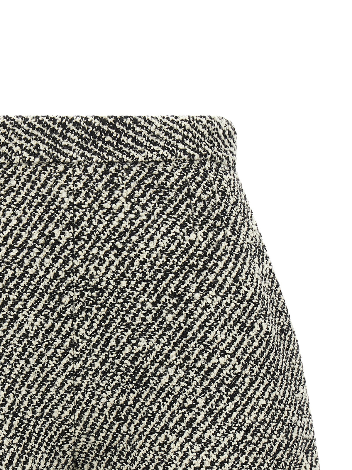 Versace - Bouclé wool shorts