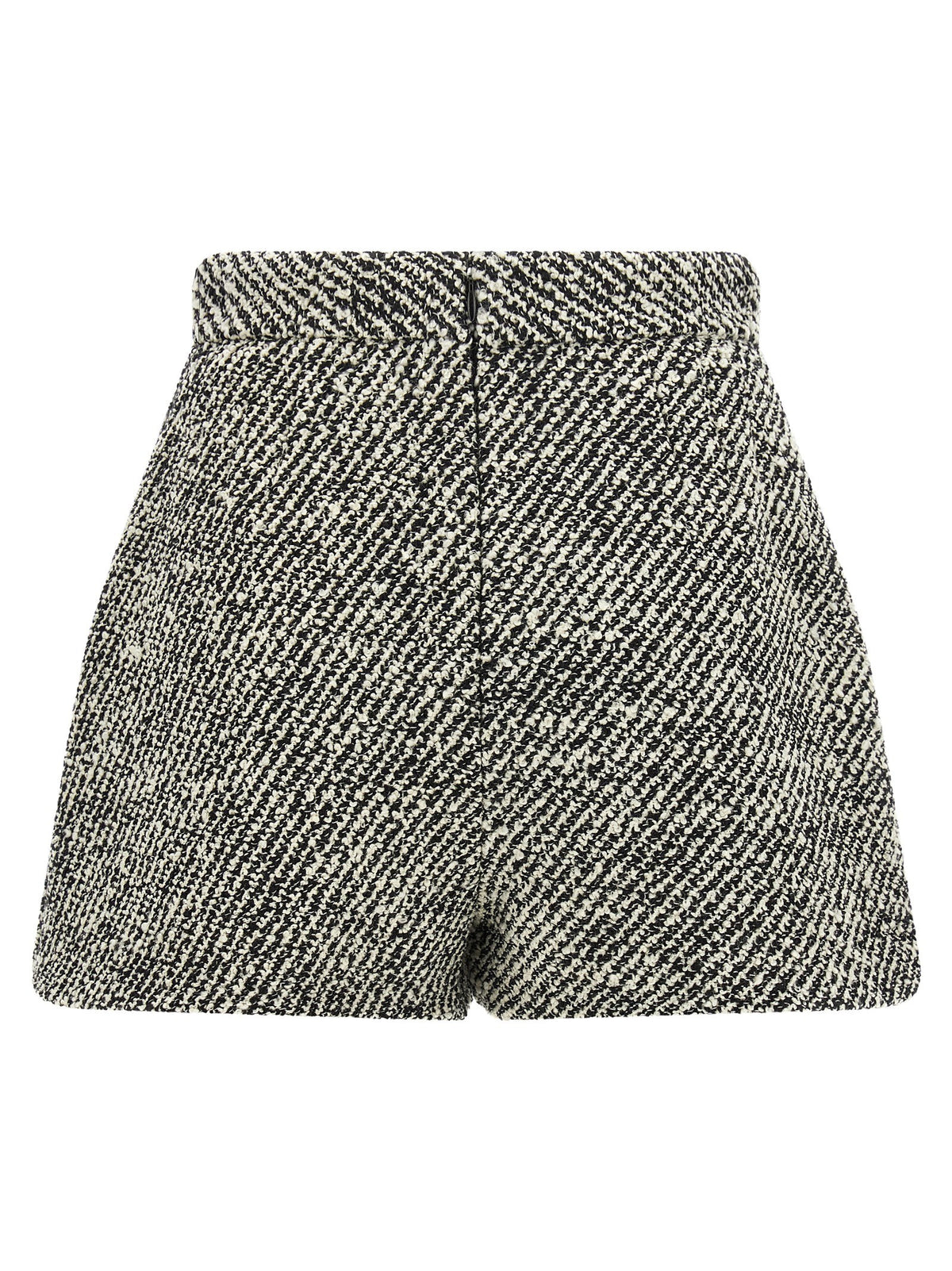 Versace - Bouclé wool shorts