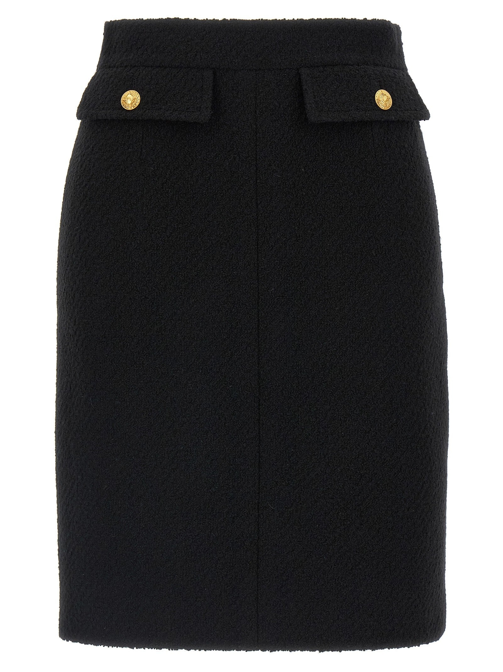 CHLOÉ - Bouclé wool skirt