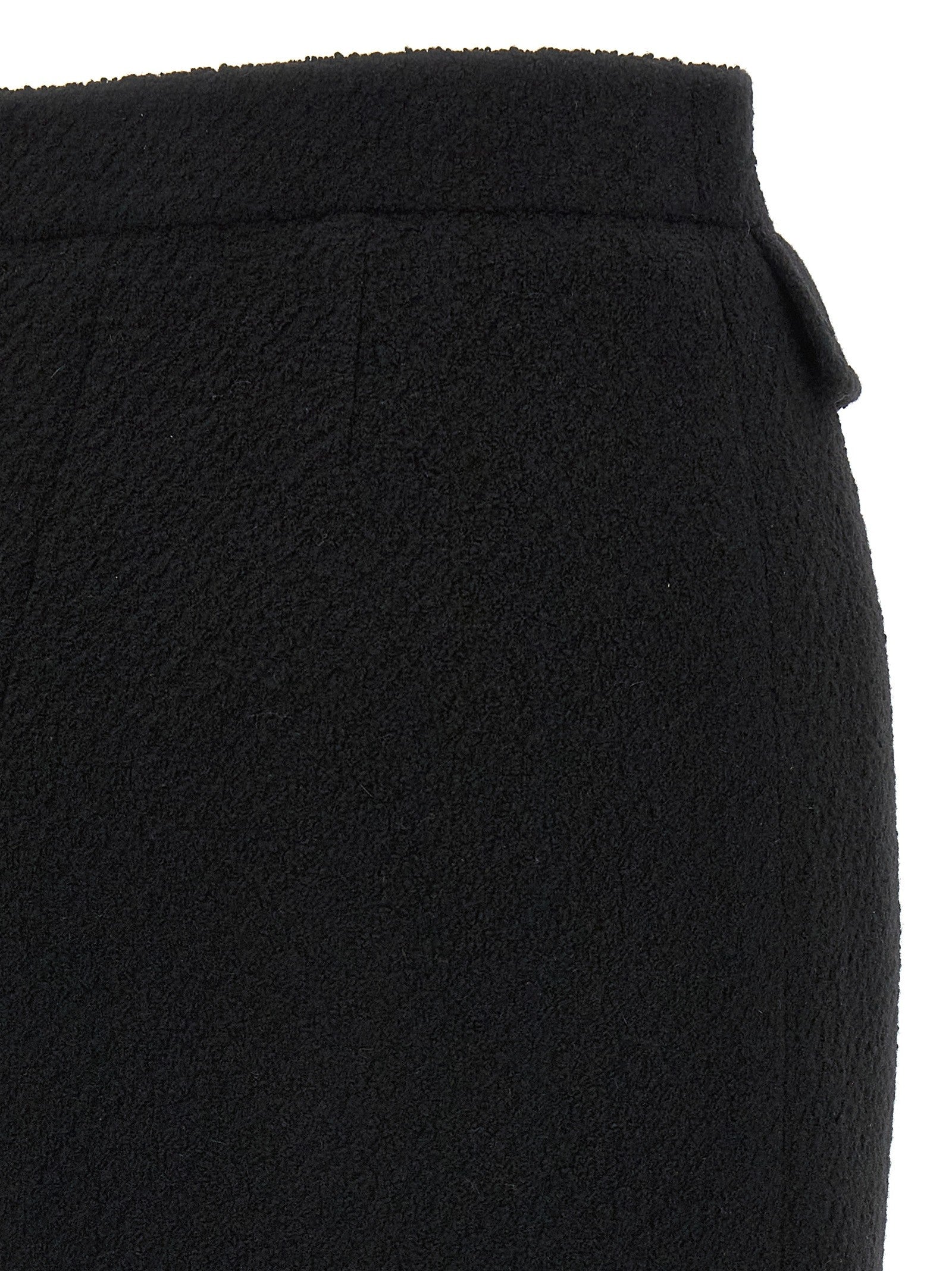 CHLOÉ - Bouclé wool skirt
