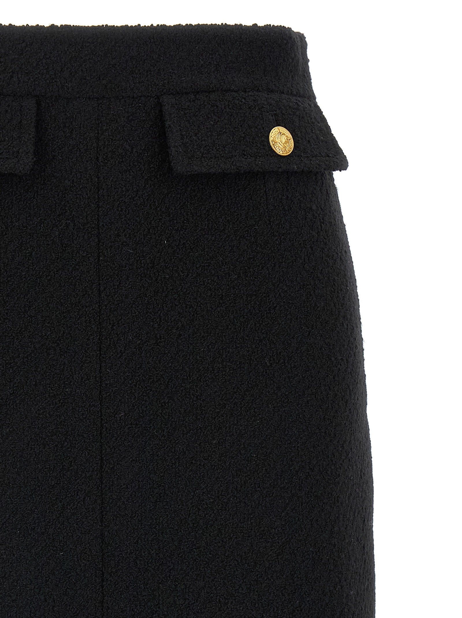 CHLOÉ - Bouclé wool skirt