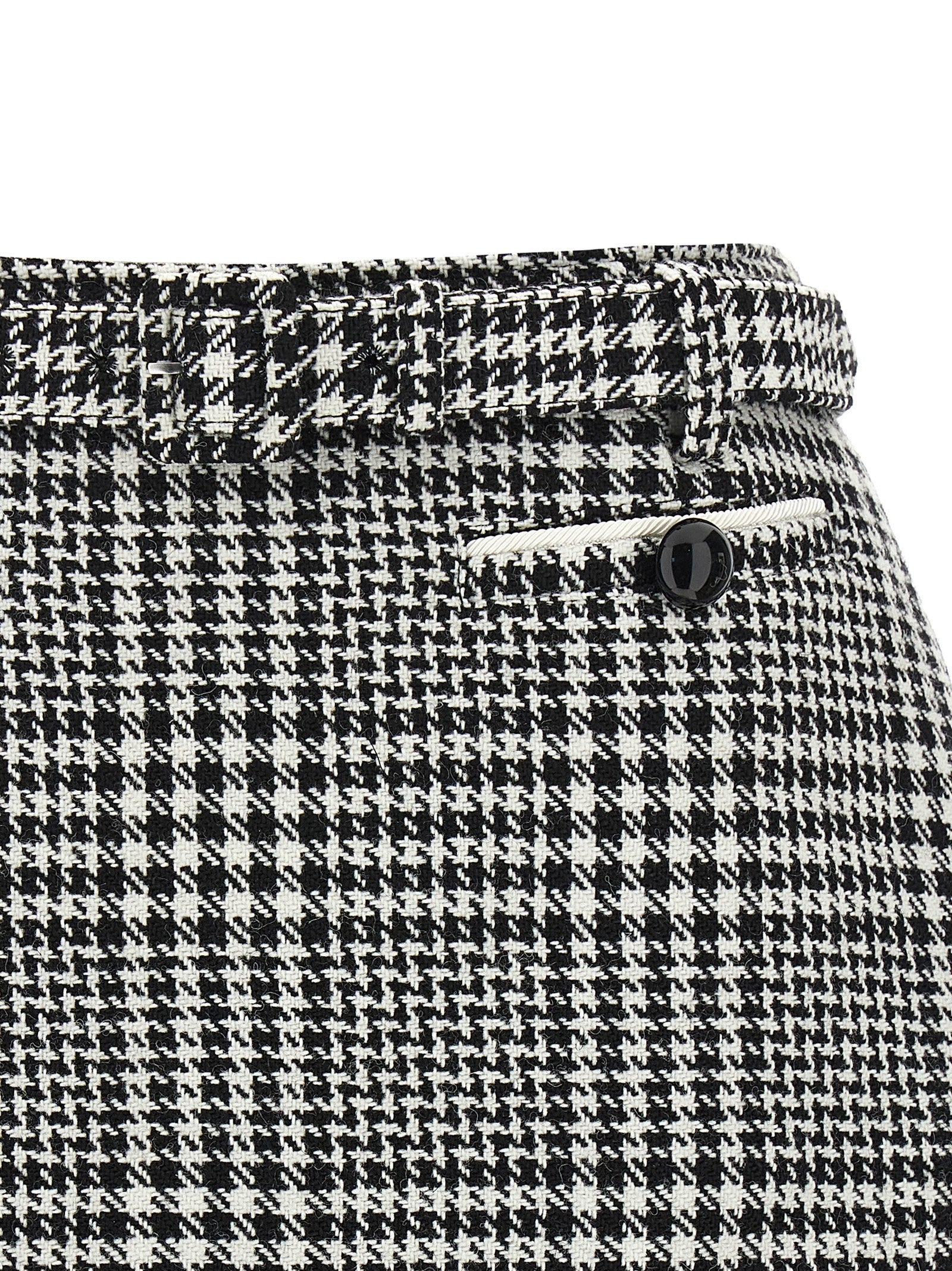 SELF PORTRAIT - Bouclé wool skort