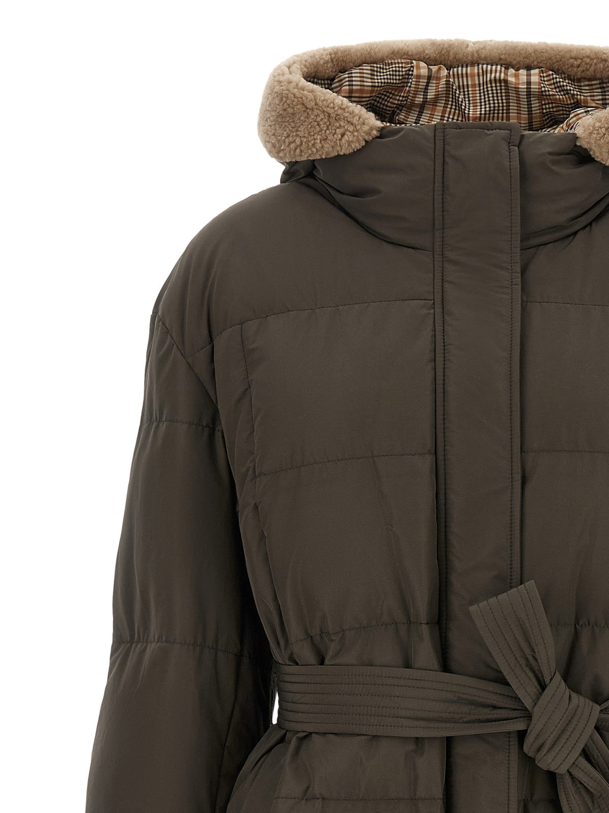 Brunello Cucinelli - Boudin quilted down jacket
