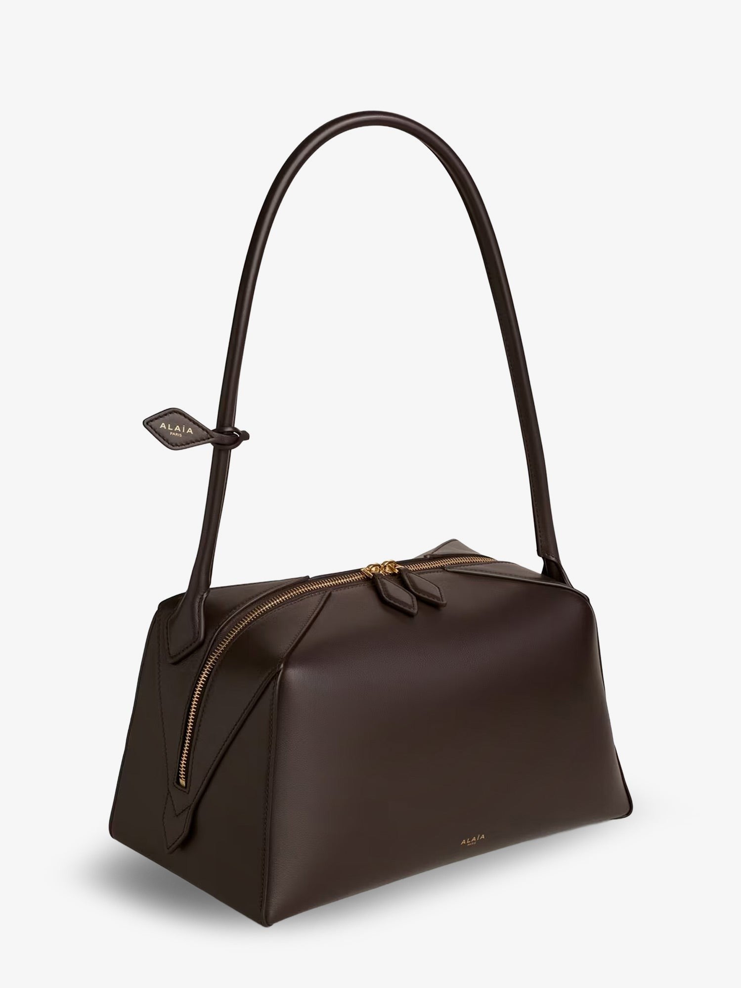 ALAIA - Bouledogue leather shoulder bag
