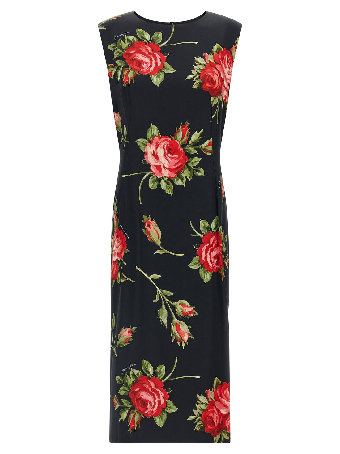 Dolce & Gabbana - 'Bouquet Rose' dress Black 38 IT