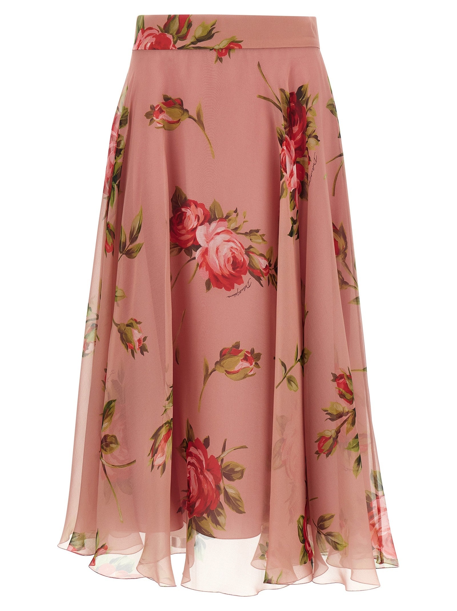 Dolce & Gabbana - 'Bouquet Rose' skirt bouquet-rose-skirt