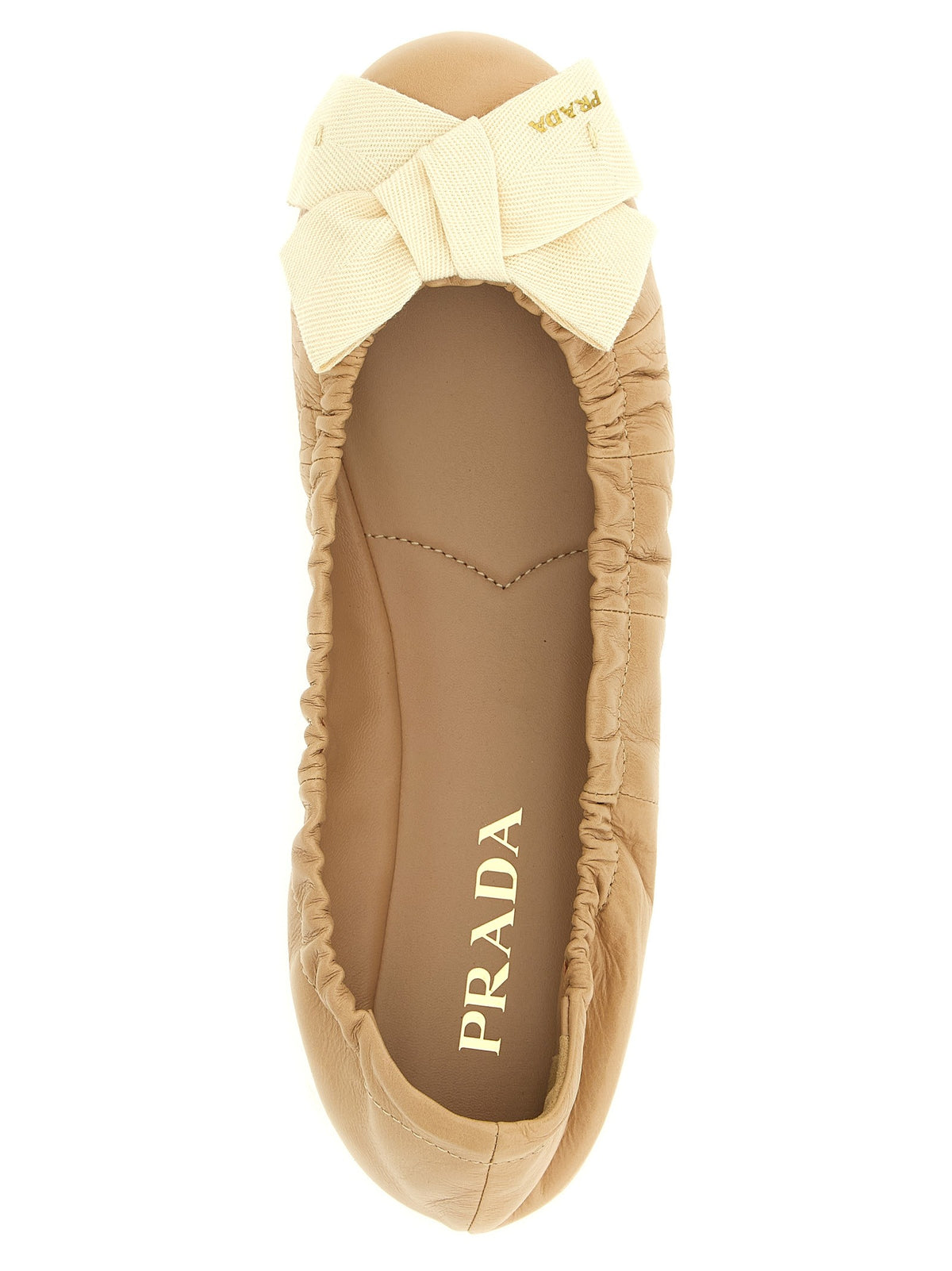 PRADA - Bow ballet flats