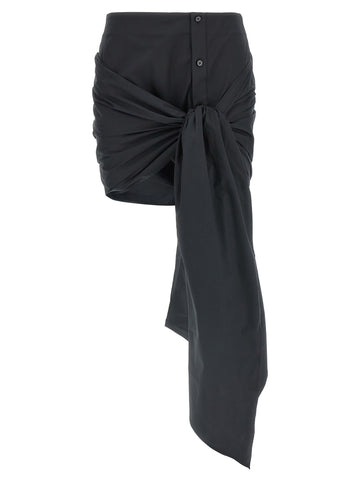 The Attico - -bow skirt bow-skirt_c6d64c32-1372-4f0d-ba56-c54f9fc42c04