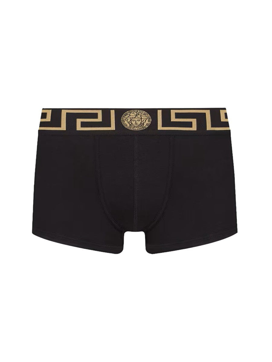Versace - BOXER SHORTS WITH GREEK boxer-shorts-with-greek