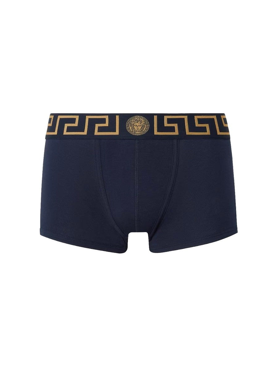 Versace - BOXER SHORTS WITH GREEK boxer-shorts-with-greek_c24bee90-824c-4aa7-bdbd-9a141b71b98f