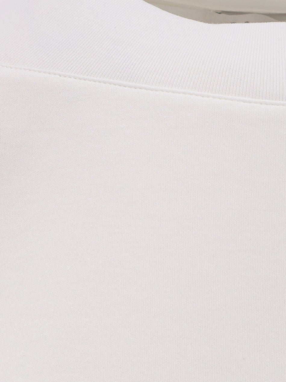 ALAIA - Boxy cotton blend t-shirt