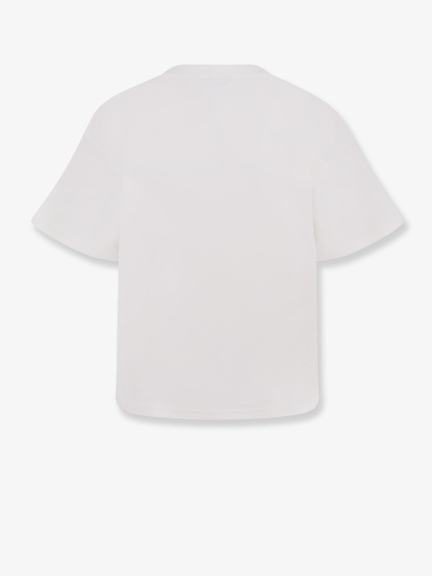 ALAIA - Boxy cotton blend t-shirt
