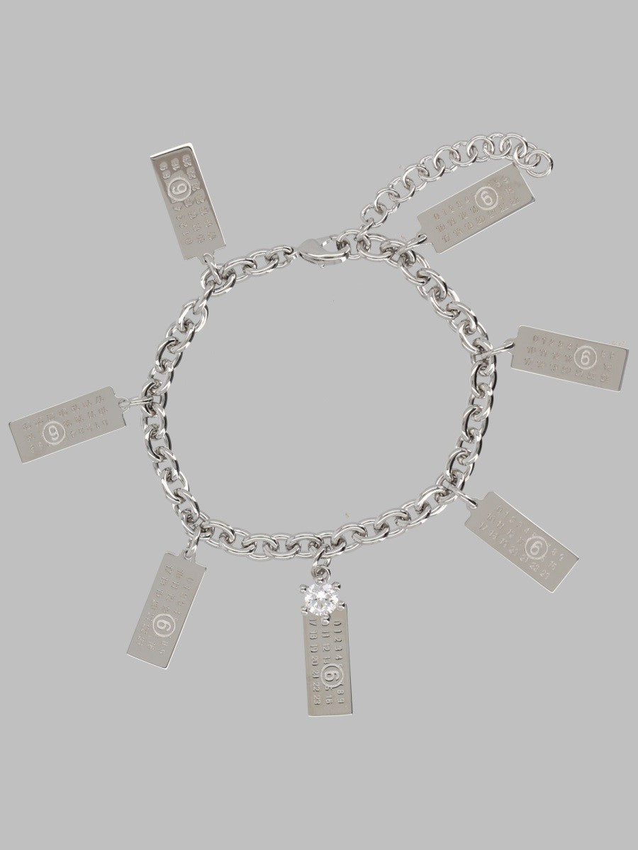 MM6 MAISON MARGIELA - BRACCIALE CON CHARMS NUMERIC