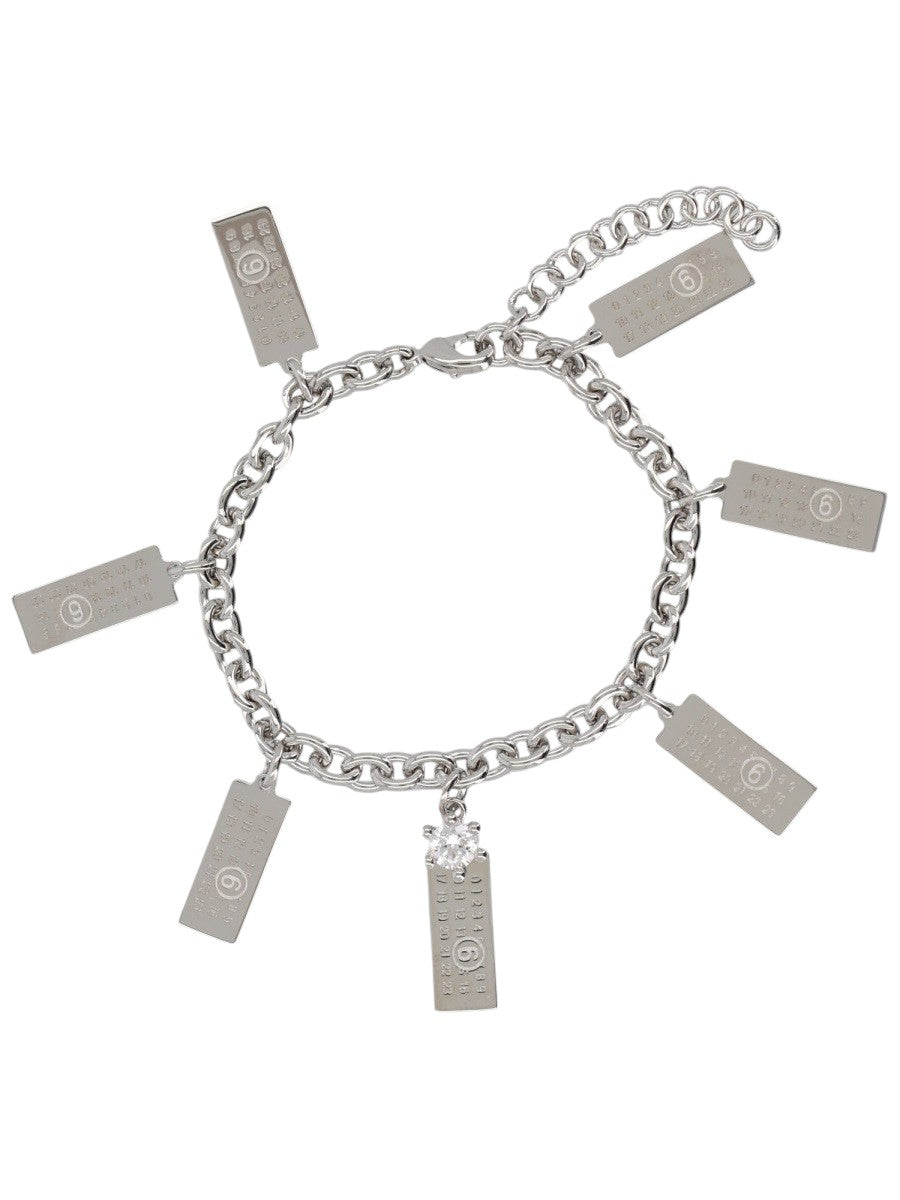 MM6 MAISON MARGIELA - NUMBER CHARM BRACELET bracciale-con-charms-numeric_0eb19263-dc2e-4d96-9d9b-af1f213a78b7