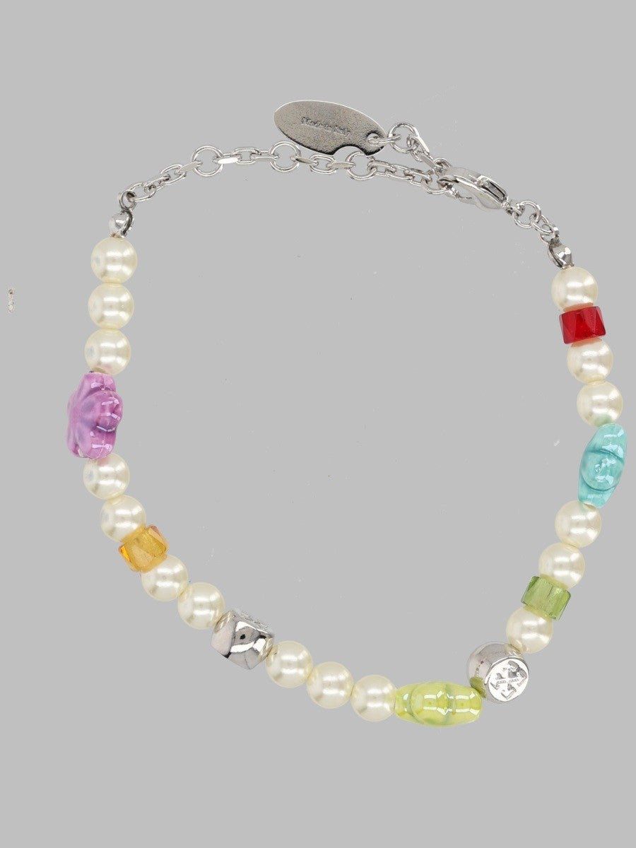 Off White - BRACCIALE CON PERLINE