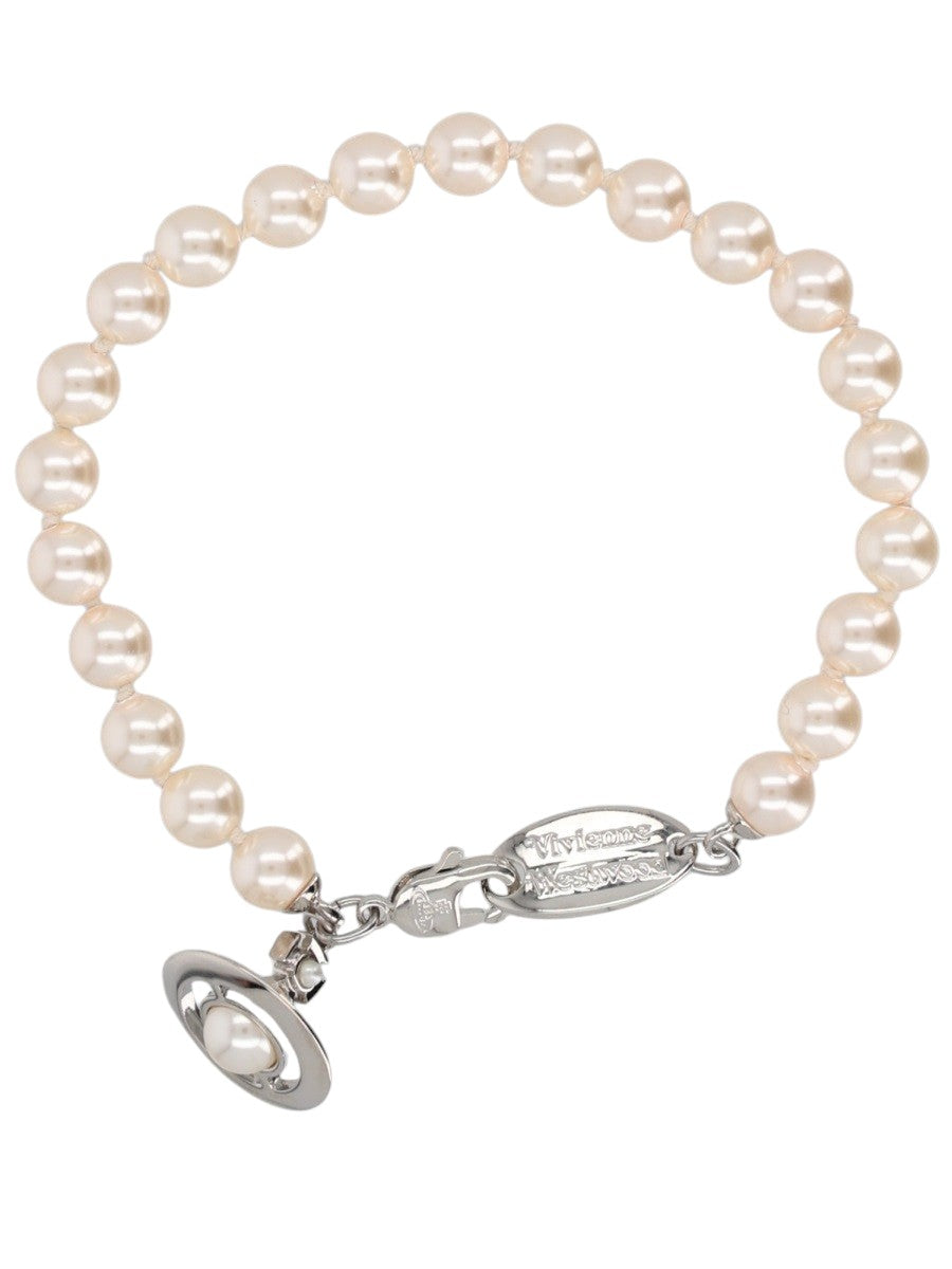 Vivienne Westwood BRACCIALE "SIMONETTA" CON CIONDOLO ORB