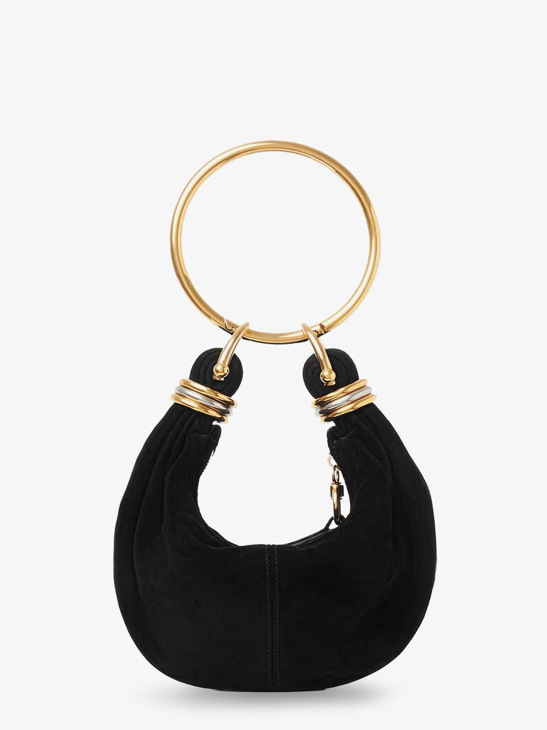 CHLOE' Bracelet suede crossbody bag