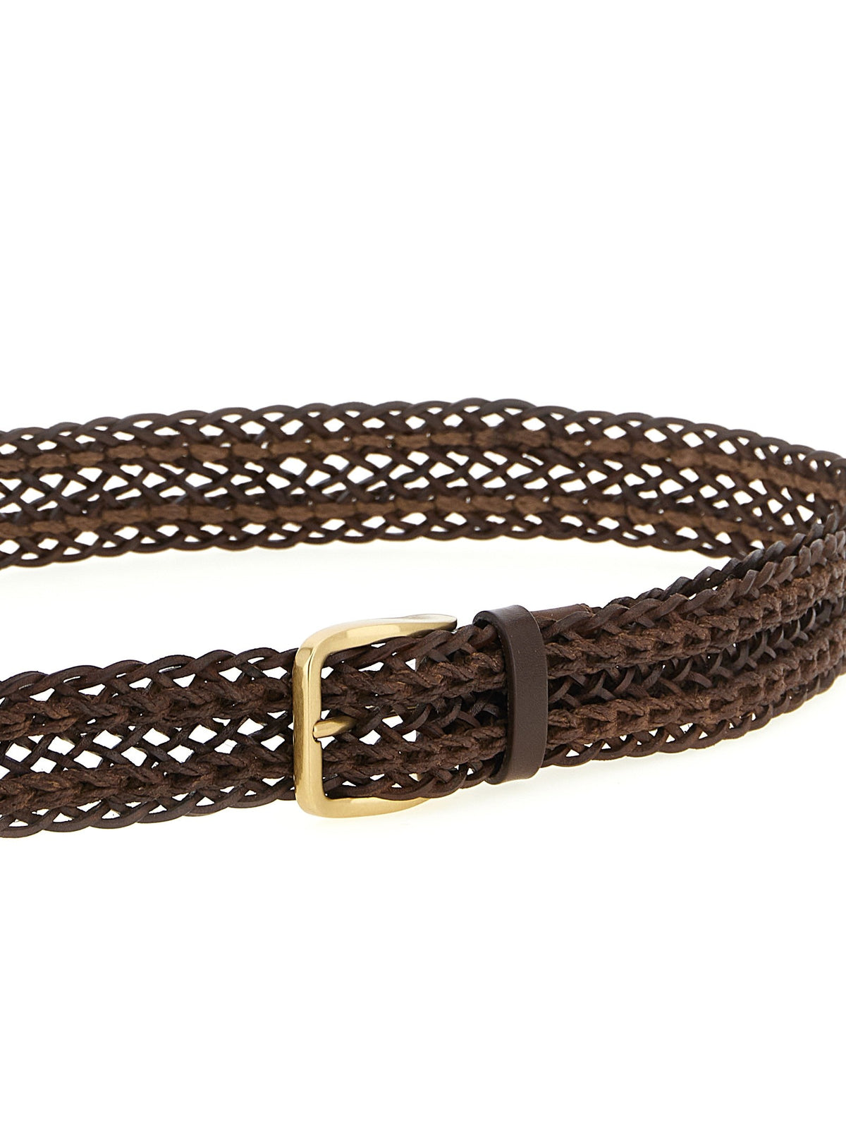 Brunello Cucinelli - Braided calf belt