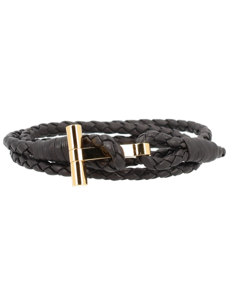 BRAIDED LEATHER BRACELET