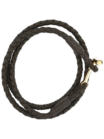 BRAIDED LEATHER BRACELET