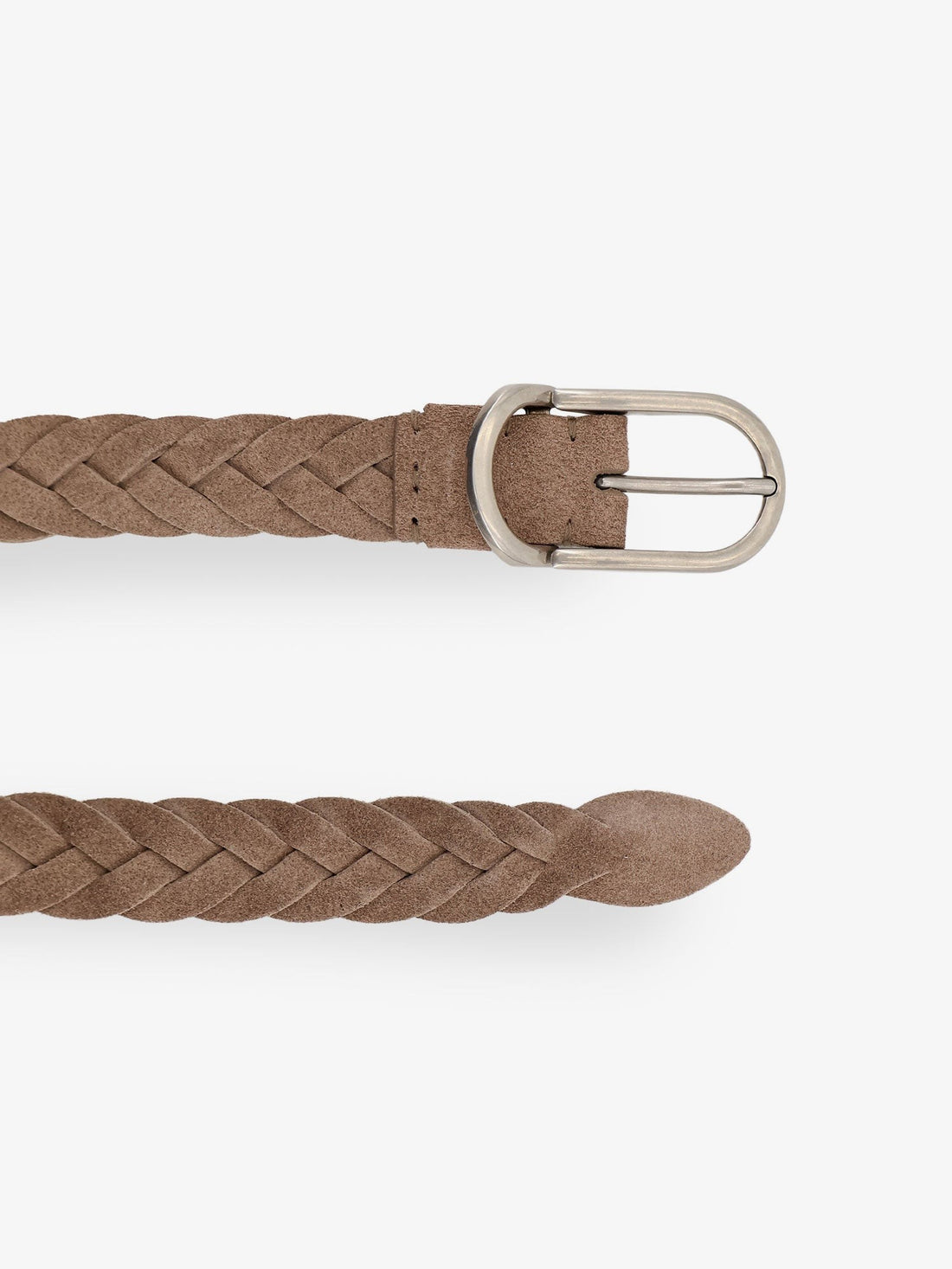 Brunello Cucinelli Braided suede belt