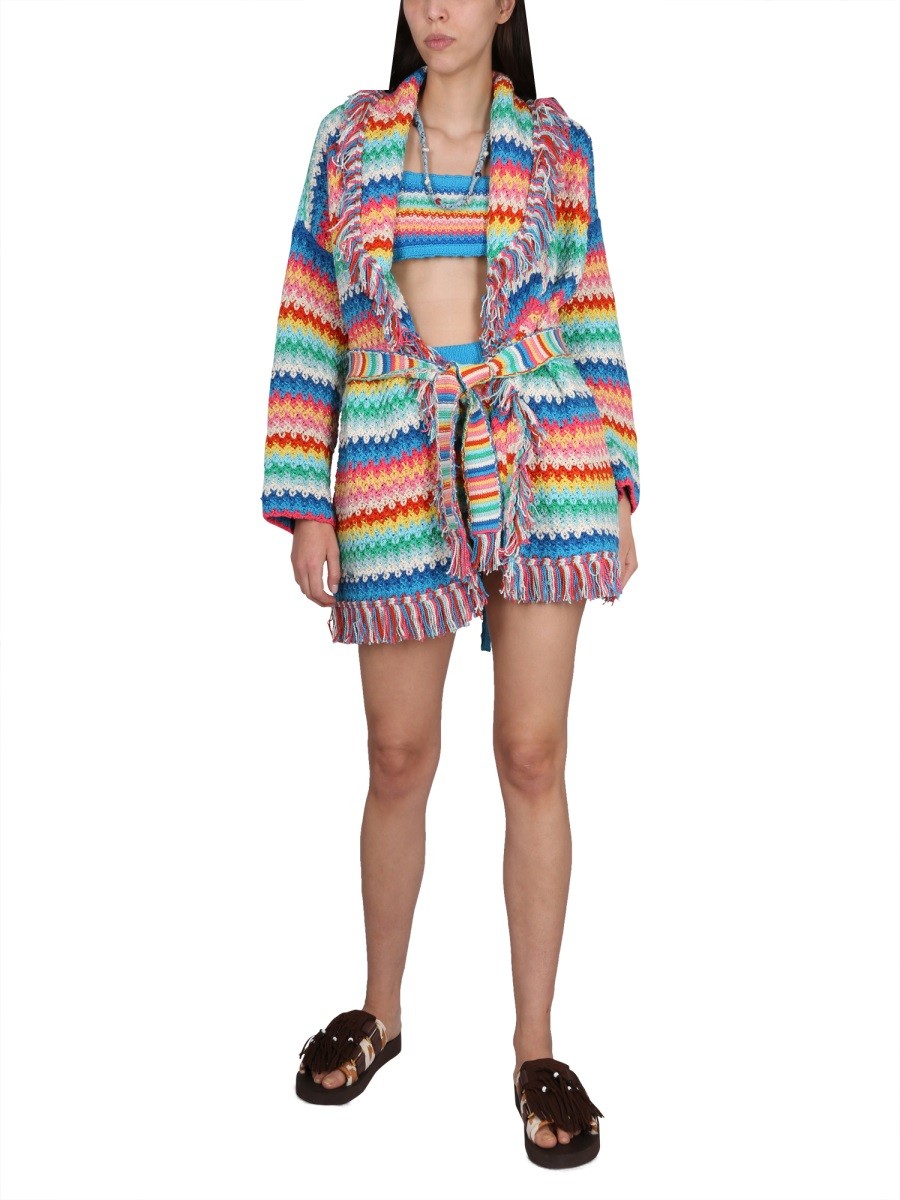 ALANUI - BRALETTE OVER THE RAINBOW MULTICOLOUR M
