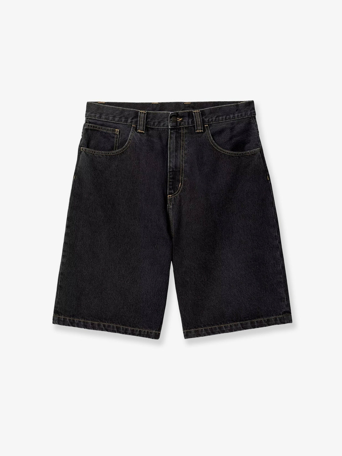 Carhartt Wip Brandon Bermuda shorts in black denim