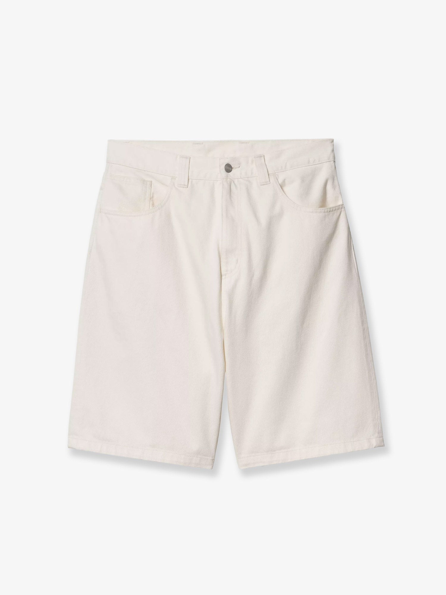 Carhartt Wip Carhartt Wip - Brandon white denim bermuda shorts