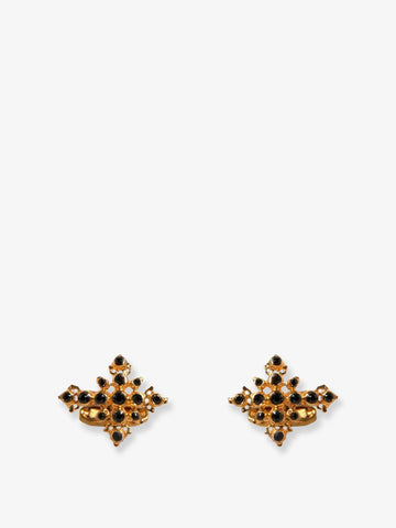 Dolce & Gabbana Brass cufflinks with crystals