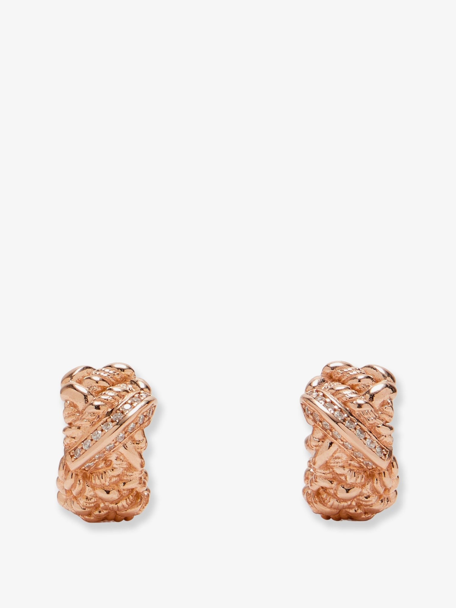 Bottega Veneta Bottega Veneta - Brass earrings with gold finishes