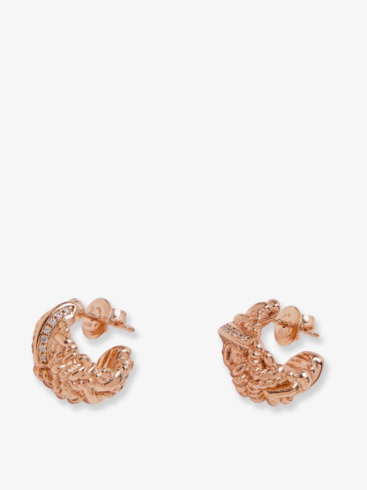 Bottega Veneta Bottega Veneta - Brass earrings with gold finishes
