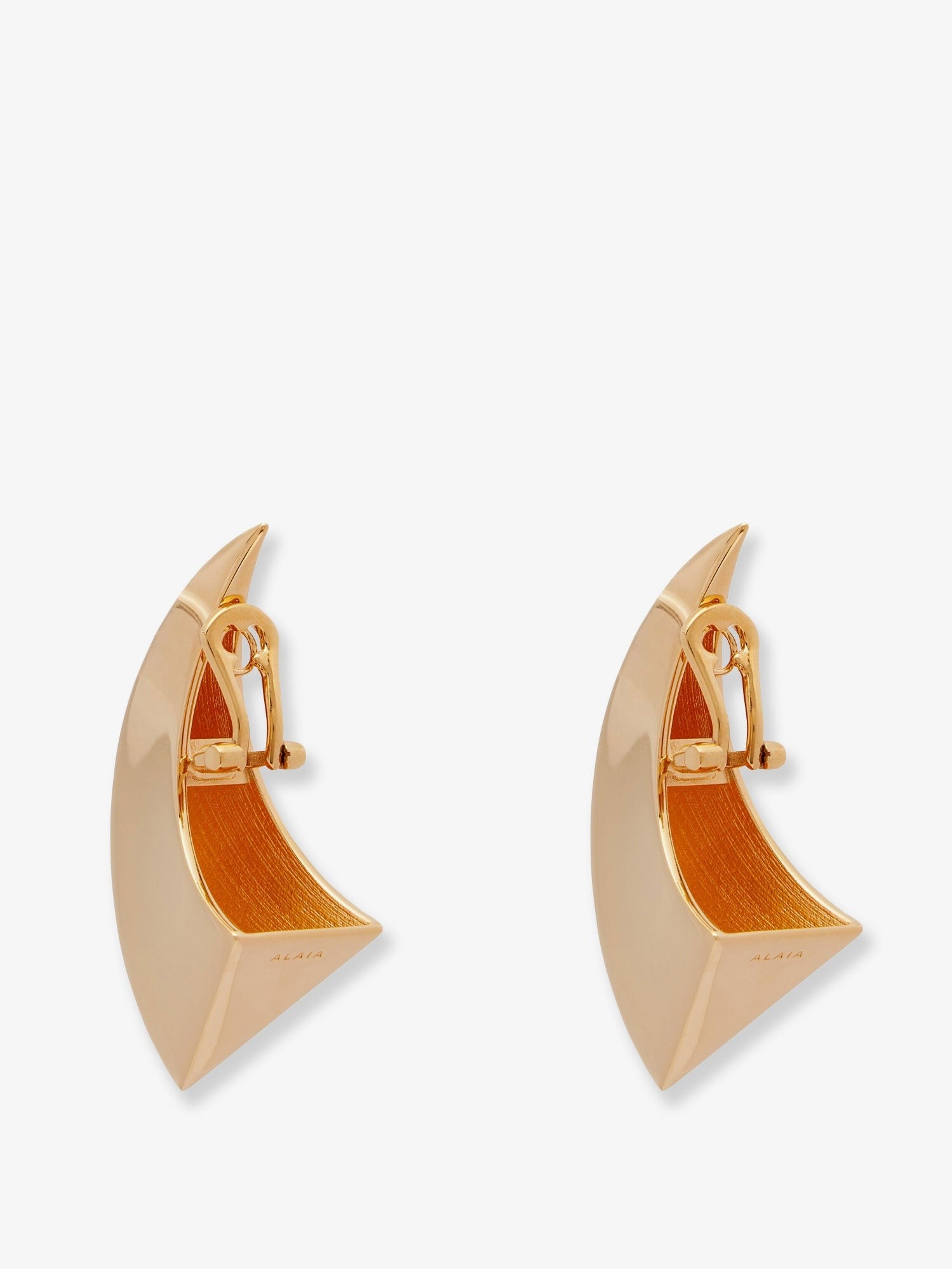 ALAIA - Brass earrings