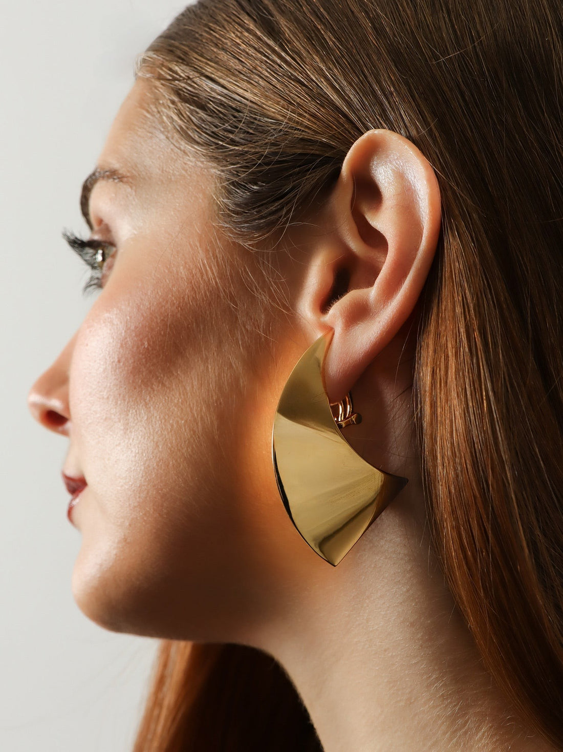 ALAIA - Brass earrings
