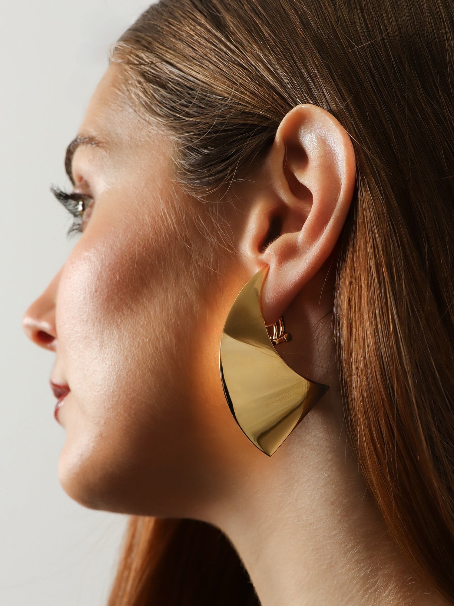 ALAIA - Brass earrings