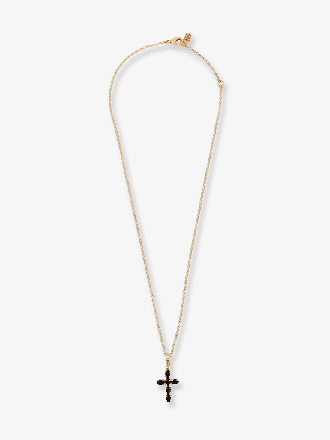 Dolce & Gabbana Brass necklace with cross pendant