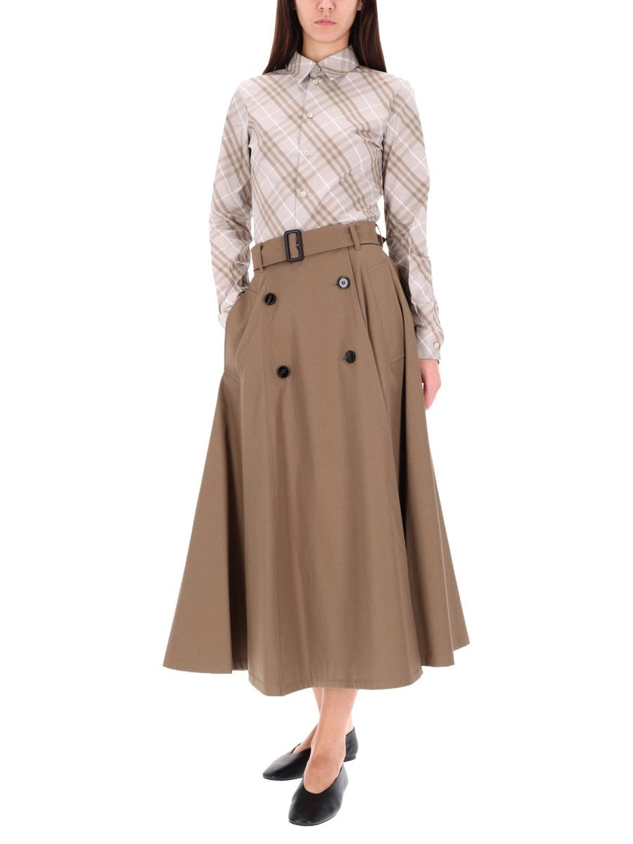 Burberry - "BRENDA" MIDI SKIRT