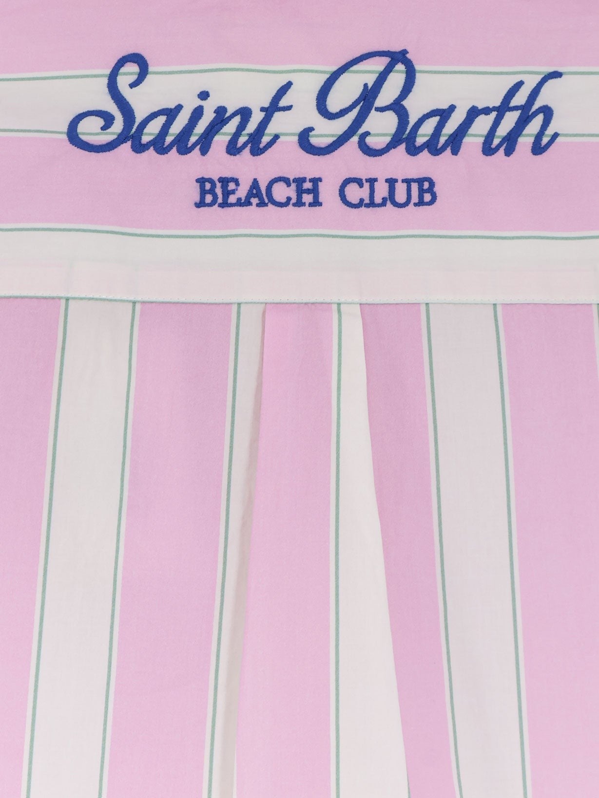 MC2 SAINT BARTH - Brigitte striped cotton shirt