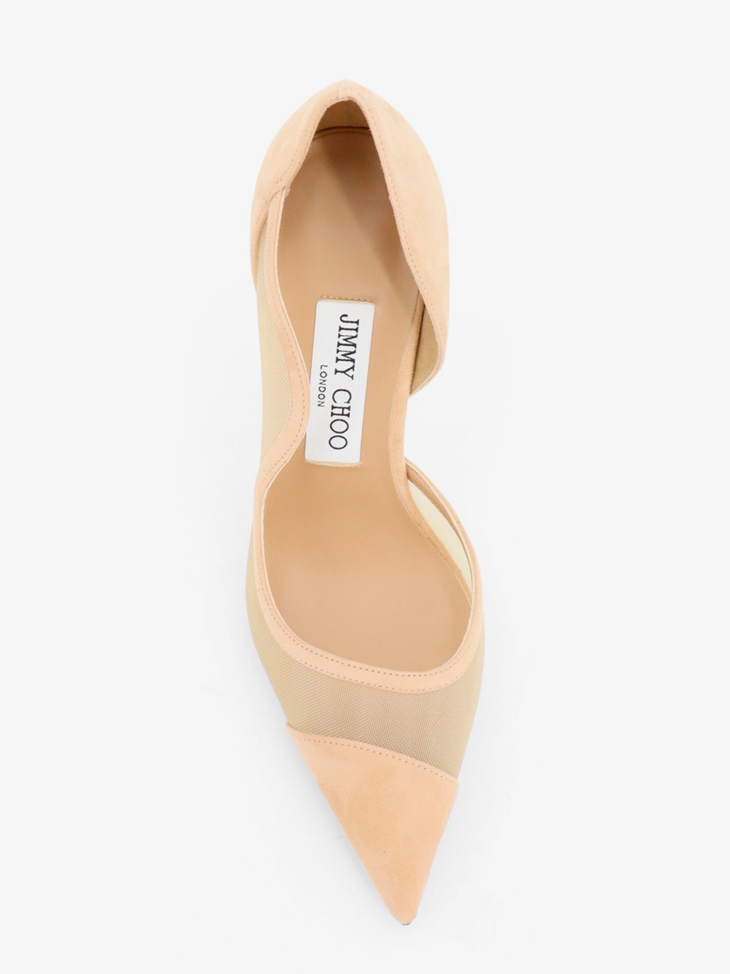 Jimmy Choo Jimmy Choo - Brigitte voile and suede décolleté