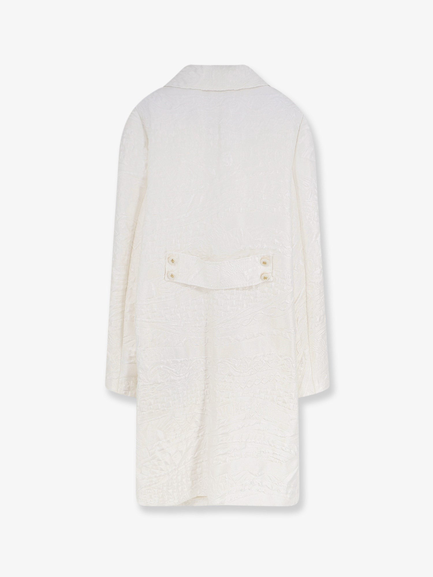 Dolce & Gabbana - Brocade coat with DG buttons