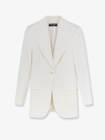 Dolce & Gabbana Brocade Turlington blazer