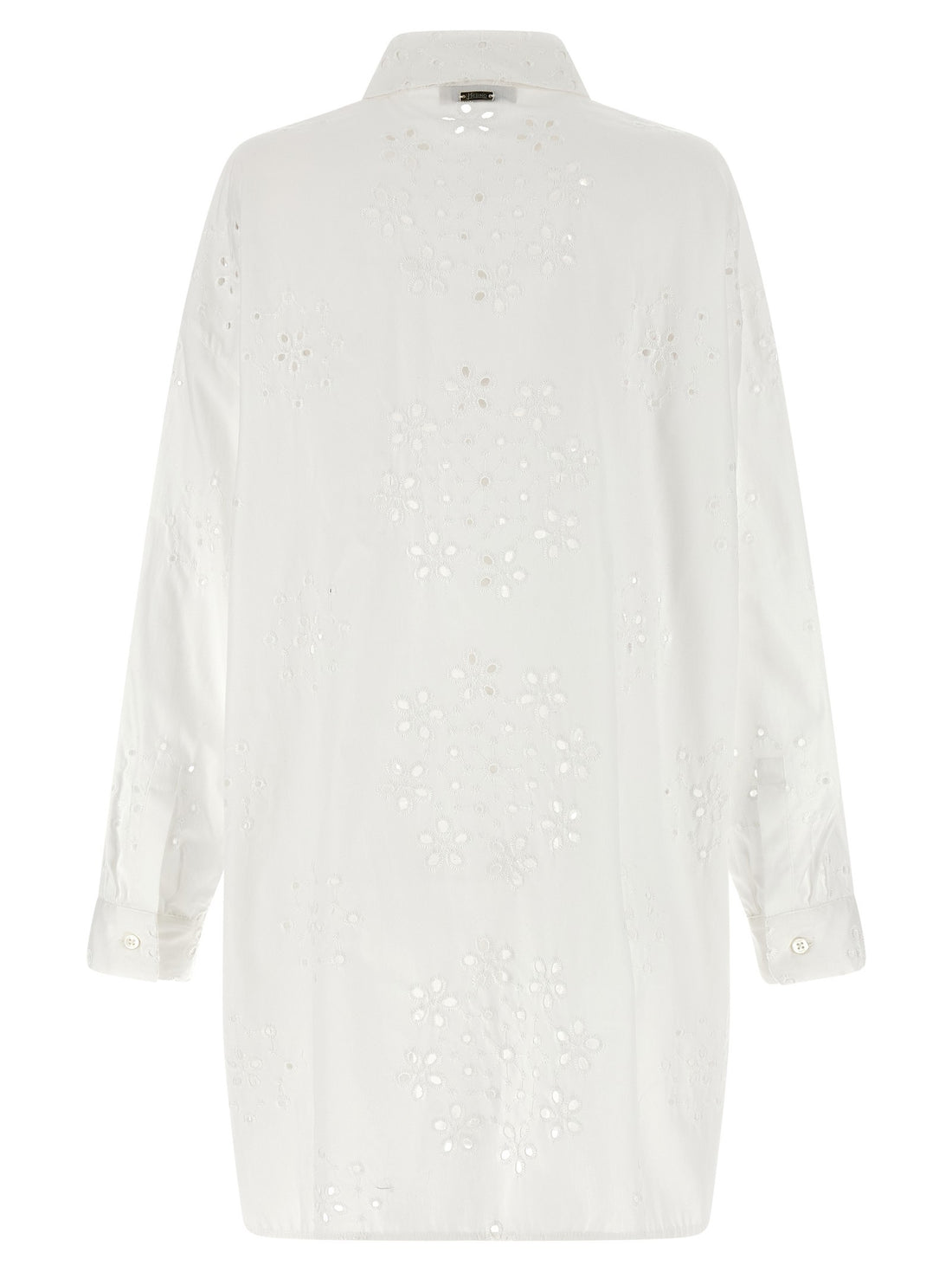 Herno - 'Broderie Anglaise' shirt White 48 IT