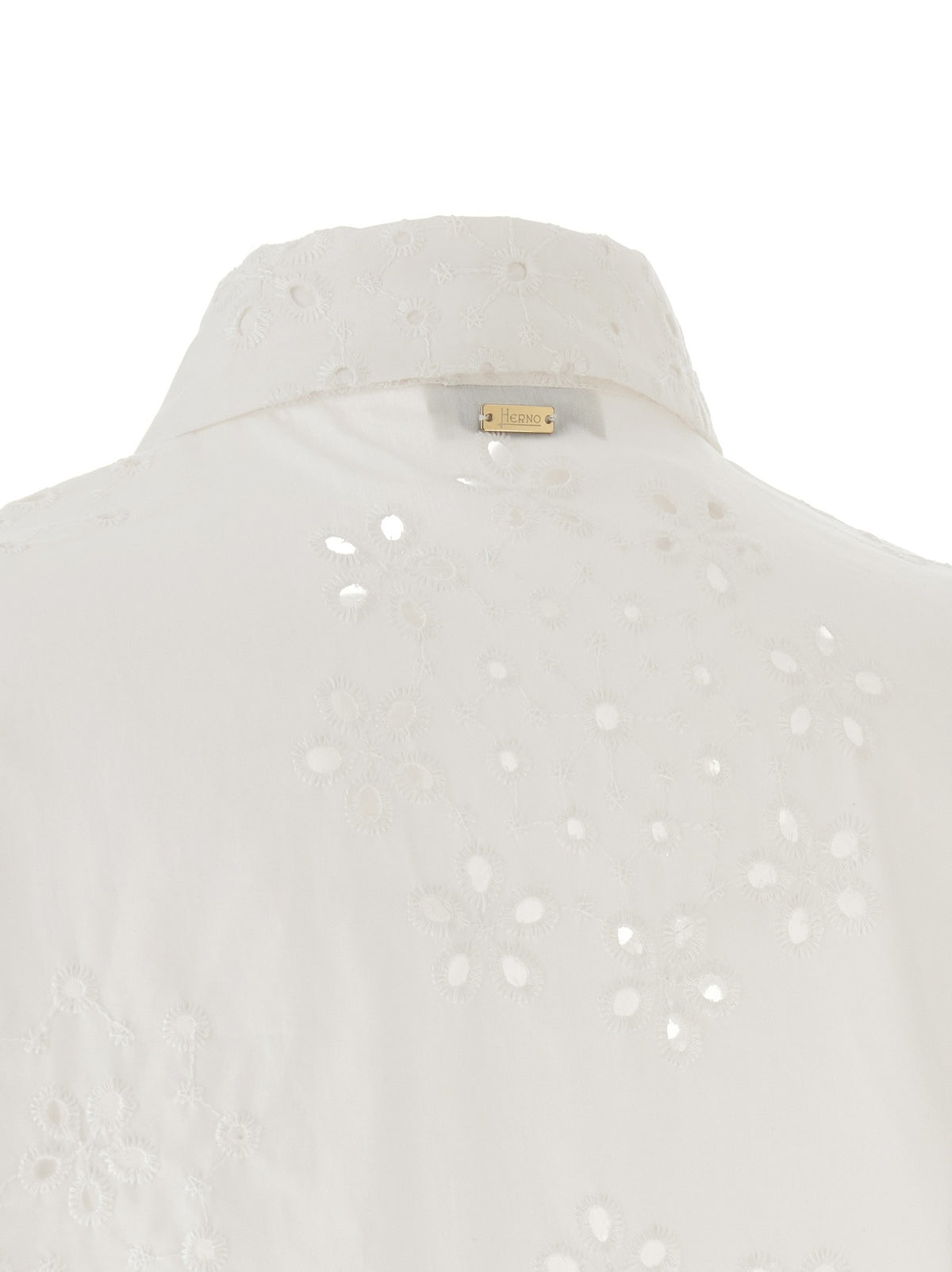 Herno - 'Broderie Anglaise' shirt
