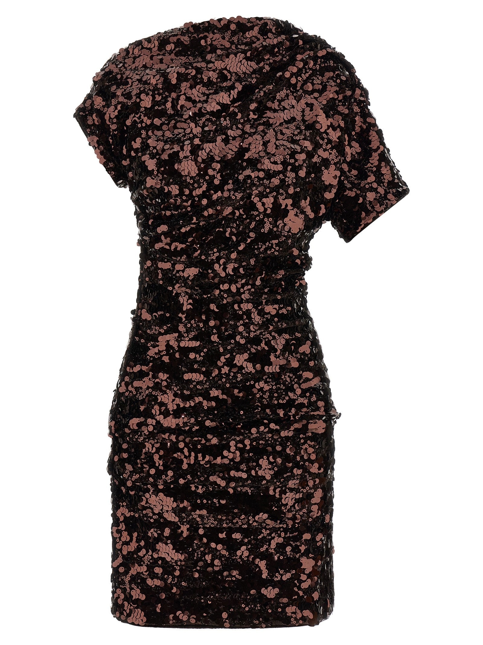GANNI - 'Brown Sequins Mini' dress brown-sequins-mini-dress