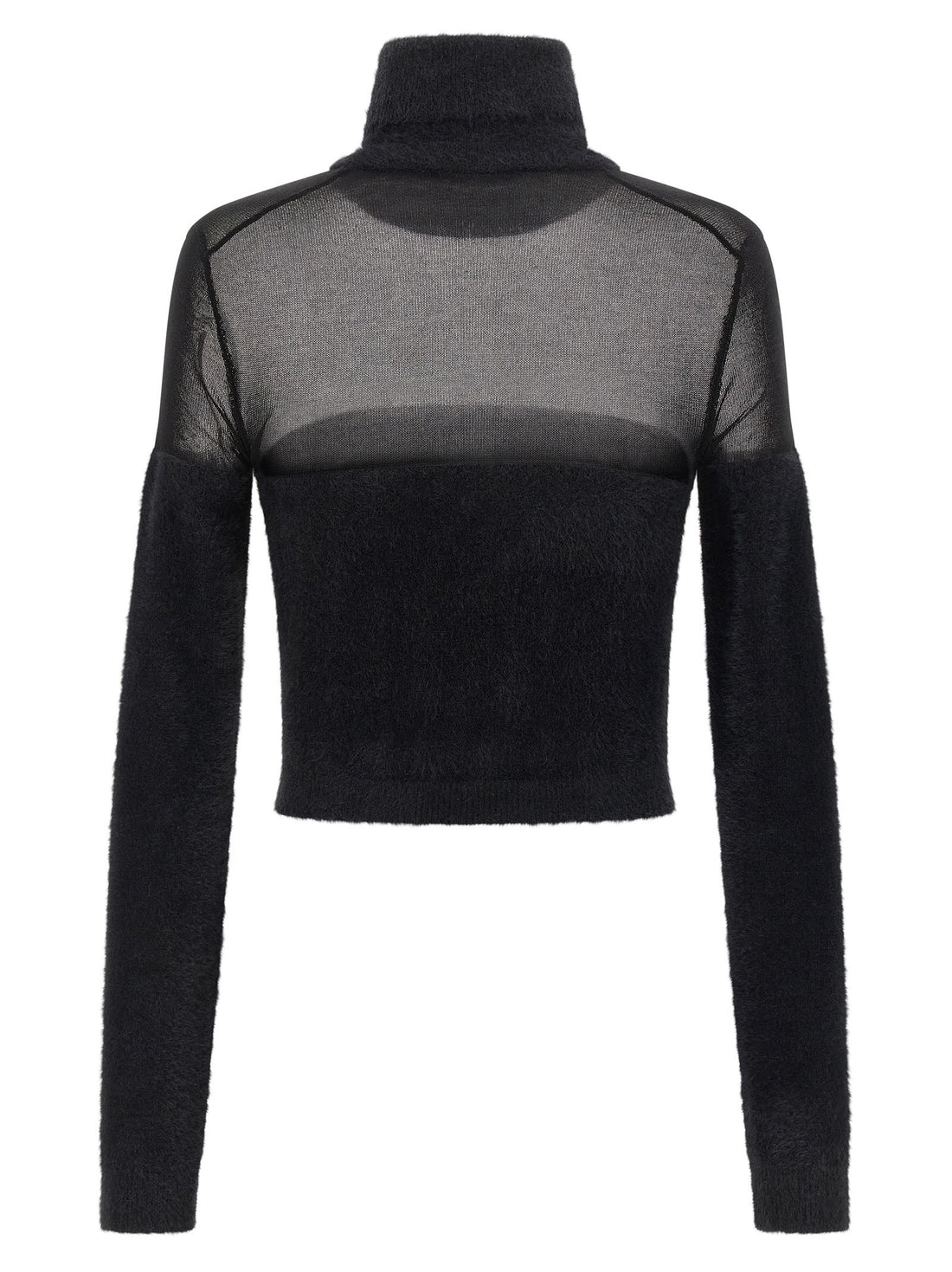 Elisabetta Franchi - Brushed insert turtleneck sweater brushed-insert-turtleneck-sweater_15e7e485-b578-4ed8-8089-83c8f9ccca96