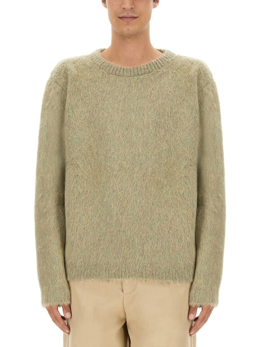 BRUSHED WOOL SWEATER